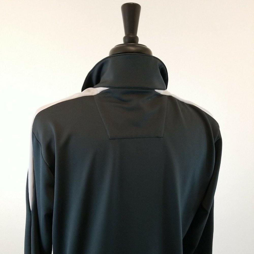 Antigua Long Sleeve Pullover Warm-up Mens Large Poly Spandex Golf Sport Jacket - Picture 8 of 12